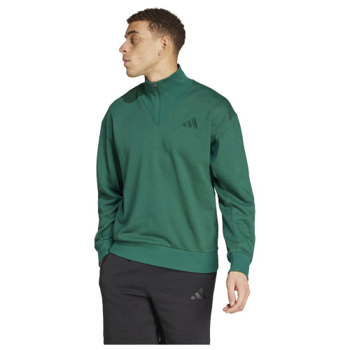 Adidas Ανδρικό φούτερ All SZN Fleece Quarter-Zip Crew Sweatshirt